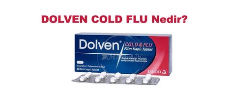 Dolven Cold & Flu 30 Film Kapli Tablet