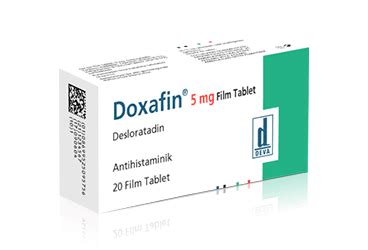Doxafin 5 Mg 30 Film Tablet