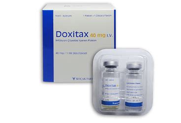 Doxitax Tec 40 Mg/2 Ml Iv Infuzyonluk Cozelti (1 Flakon) Fiyatı
