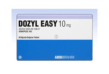 Dozyl Easy 10 Mg Agizda Dagilan 28 Tablet Fiyatı