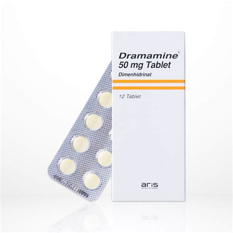 Dramamine 50 Mg 12 Tablet