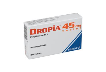 Dropia 45 Mg 90 Tablet Fiyatı
