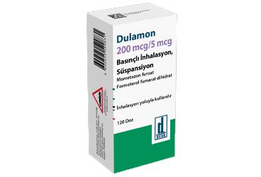 Dulamon 200 Mcg/5 Mcg Basincli Inhalasyon, Suspansiyon (120 Doz)