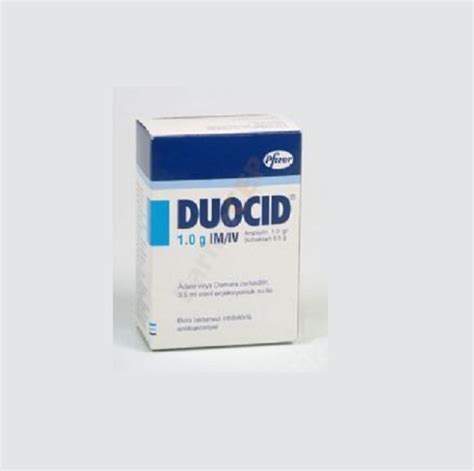 Duocid 1 G Im/iv Enjektabl Toz Iceren Flakon Fiyatı