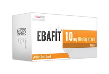 Ebafit 10 Mg 20 Film Kapli Tablet