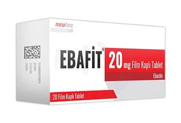 Ebafit 20 Mg 20 Film Kapli Tablet