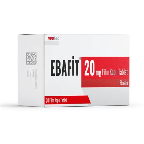 Ebafit 20 Mg 30 Film Tablet