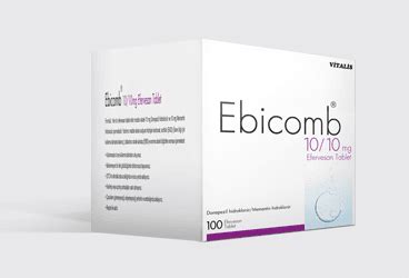 Ebicomb 10 Mg / 10 Mg 100 Efervesan Tablet