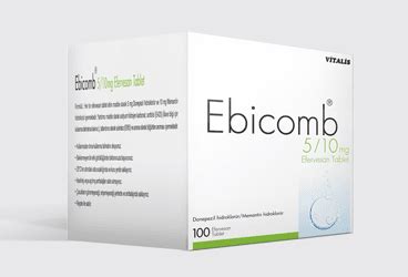 Ebicomb 10 Mg / 10 Mg 28 Efervesan Tablet
