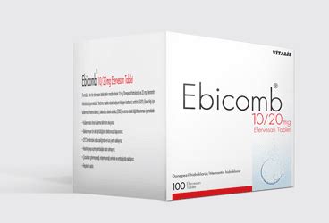 Ebicomb 10 Mg / 20 Mg 100 Efervesan Tablet