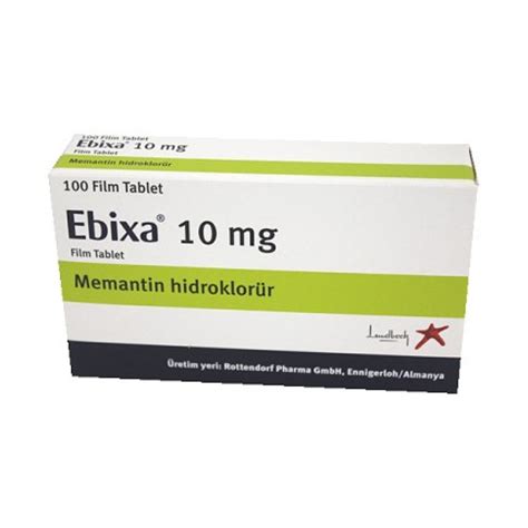 Ebixa 10 Mg 100 Tablet