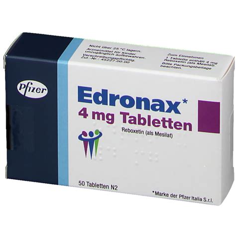 Edronax 4 Mg 60 Tablet