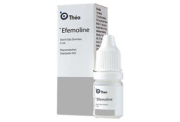 Efemoline 1 Mg/ml + 0.25 Mg/ml Goz Damlasi, Suspansiyon