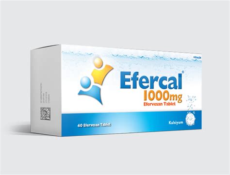 Efercal 1000 Mg 90 Efervesan Tablet