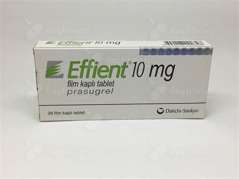 Effient 10 Mg 28 Film Kapli Tablet