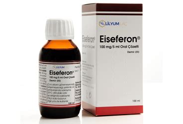 Eiseferon 100 Mg/5ml Oral Cozelti (100 Ml) Fiyatı