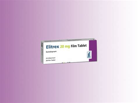 Elitrex 20 Mg 28 Film Tablet
