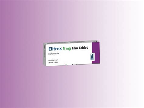 Elitrex 5 Mg 28 Film Tablet Fiyatı