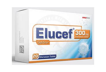 Elucef 300 Mg 20 Efervesan Tablet