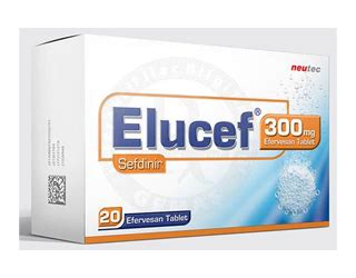Elucef 500 Mg 20 Efervesan Tablet