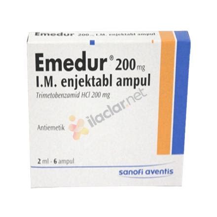 Emedur Im 200mg/2ml 6 Enjektabl Ampul