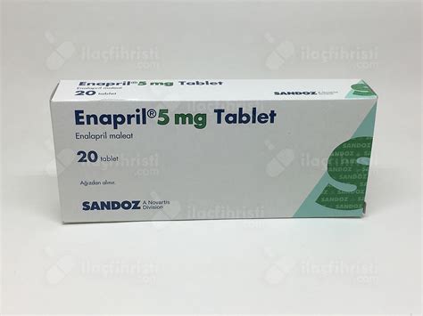 Enapril 5 Mg 20 Tablet