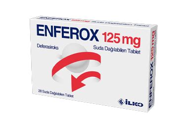 Enferox 125 Mg Suda Dagilabilen Tablet (28 Tablet)