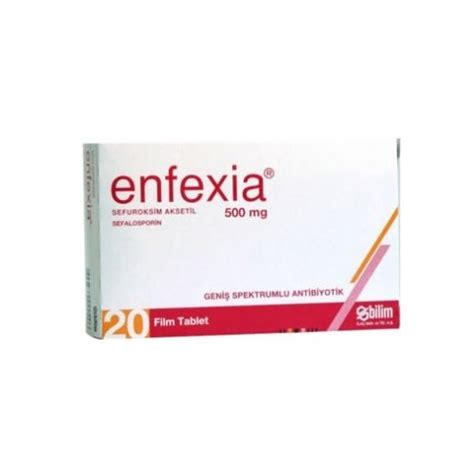 Enfexia 500 Mg 20 Tablet