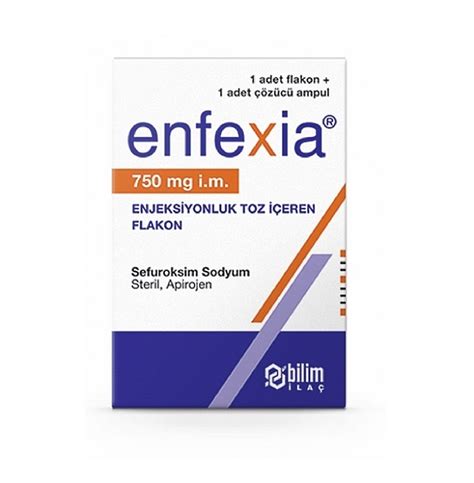 Enfexia 750 Mg Im Enj. Toz Iceren Flakon