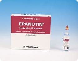 Epanutin Parenteral Ready Mixed 250 Mg 5 Ampul