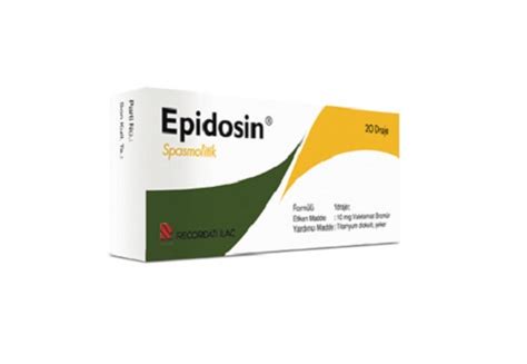 Epidosin 10 Mg 20 Draje Fiyatı