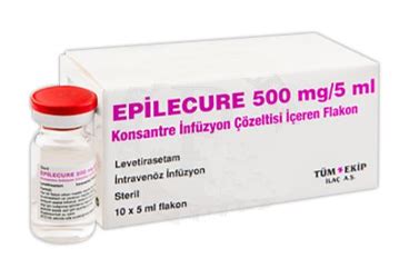 Epilecure 500 Mg/5 Ml Konsantre Infuzyon Cozeltisi (10 Ampul)
