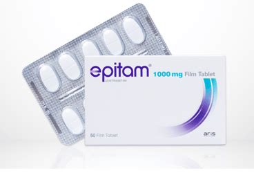 Epitam 1000 Mg 50 Film Tablet