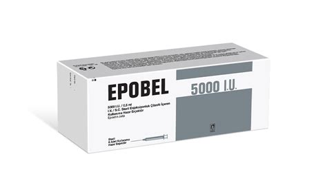Epobel 1000 Iu/0,3 Ml I.v. /s.c. Steril Enjeksiyonluk Cozelti Iceren Kullanima Hazir Enjektor 6 Enjektor