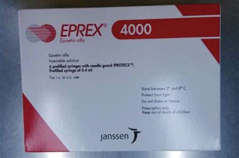 Eprex 0,4 Ml 4000 Iu 6 Hazir Siringa