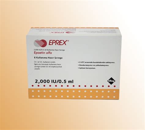 Eprex 0.5 Ml 2000 Iu 6 Hazir Siringa Fiyatı