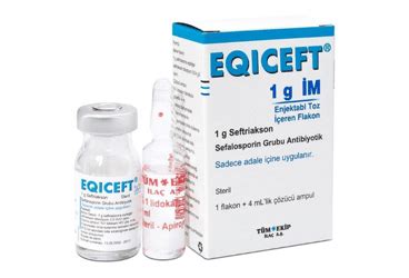 Eqiceft- Im 1000 Mg 1 Flakon