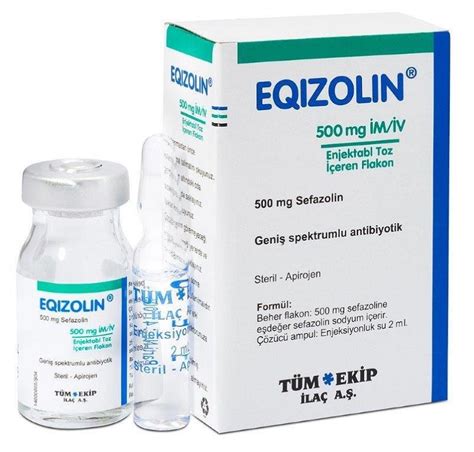 Eqizolin- Im/iv 500 Mg 1 Flakon Fiyatı