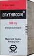 Erythrocin 500 Mg 16 Tablet