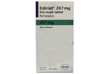 Esbriet 267 Mg Film Kapli Tablet (90 Tablet)