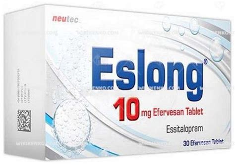 Eslong 10 Mg 90 Efervesan Tablet