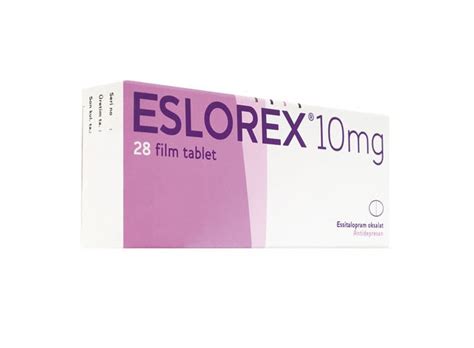 Eslorex 10 Mg 28 Film Tablet