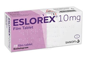 Eslorex 10 Mg 84 Film Tablet