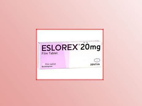 Eslorex 20 Mg 28 Film Tablet