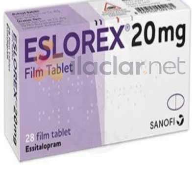 Eslorex 20 Mg 84 Film Tablet Fiyatı
