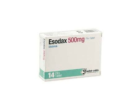 Esodax 500 Mg 14 Film Tablet