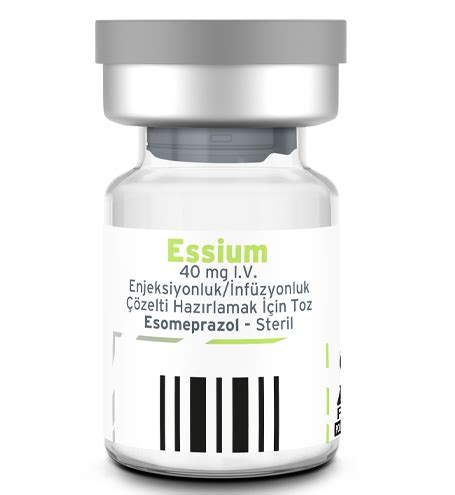 Essium 40mg Iv Enjeksiyonluk/infuzyonluk Cozelti Hazirlamak Icin Toz (1 Flakon) Fiyatı