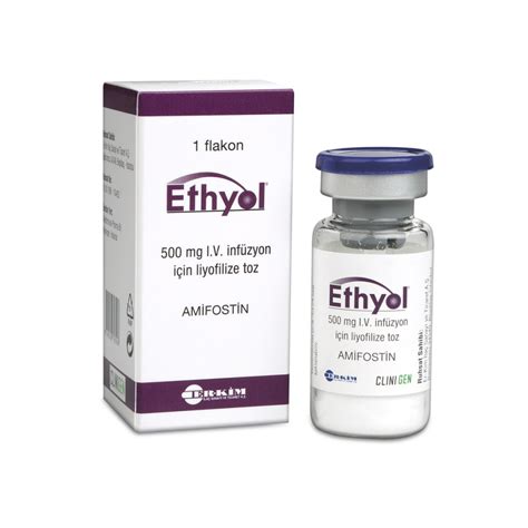 Ethyol 500 Mg Iv Infuzyon Icin Liyofilize Toz (1 Flakon) Fiyatı
