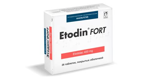 Etodin Fort 400mg 28 Film Tablet
