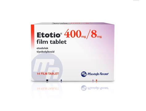 Etotio 400 Mg/8 Mg 14 Film Tablet Fiyatı